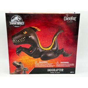 Jurassic World Indoraptor Pool Float 76" X 37" Coconut Float For Ages 8+